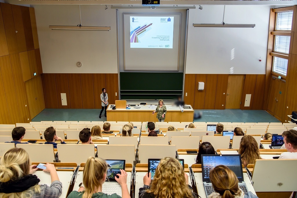 Präsentation des E-Learning-Angebot Mathematik im Rahmen der Infotage für Erstsemester